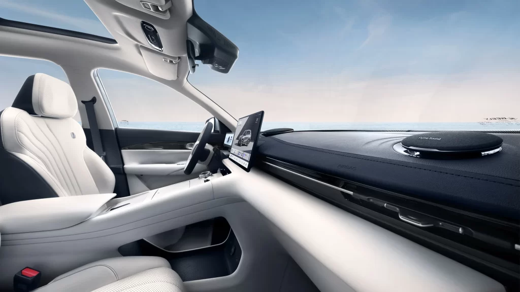 Geely EX5 Interior Cerdas